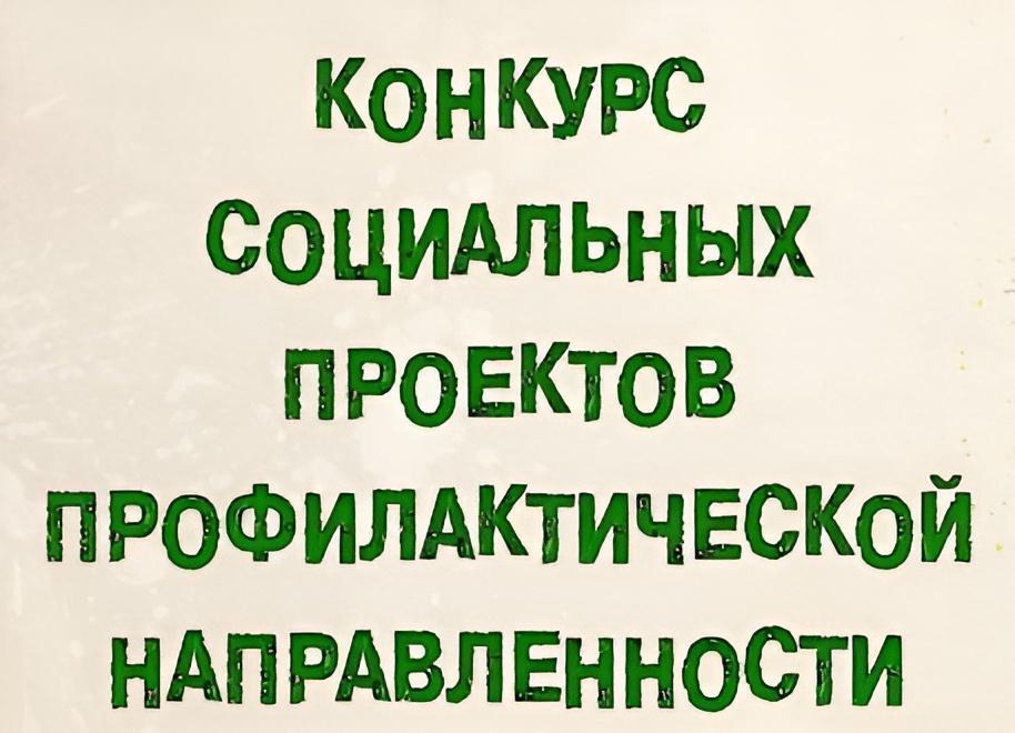 Региональный конкурс социальных проектов профилактической направленности.