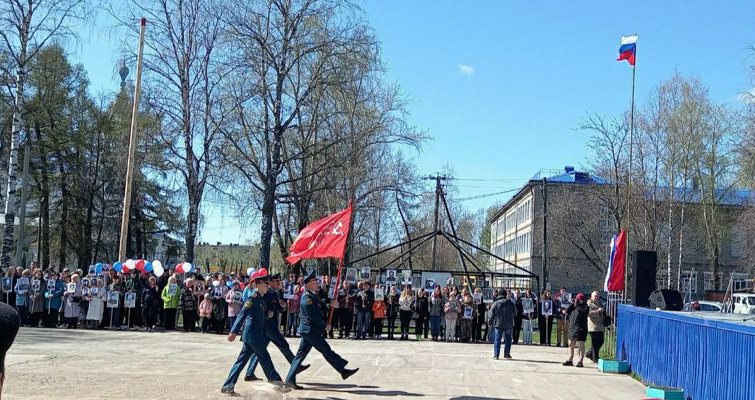 Памятное мероприятие «Живет Победа в поколениях», посвященное 78-летию Великой Победы, состоялось сегодня в г. Кирсе.